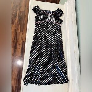 Limited too Polka Dot Dress with Cap Sleeves